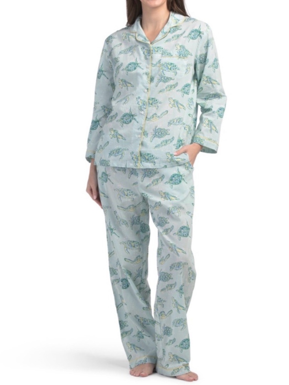 MAHOGANY 2PC COTTON TURTLE PAJAMA SET -  NWT